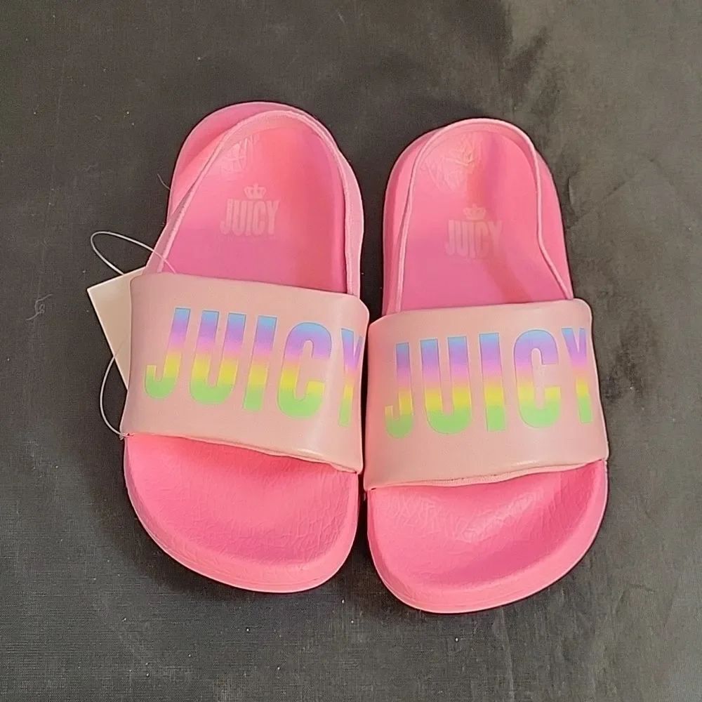 BRAND NEW JUICY  COUTURE JJK LIL LEMOORE ONE STRAP ANKLE STRAP GIRL SANDAL
